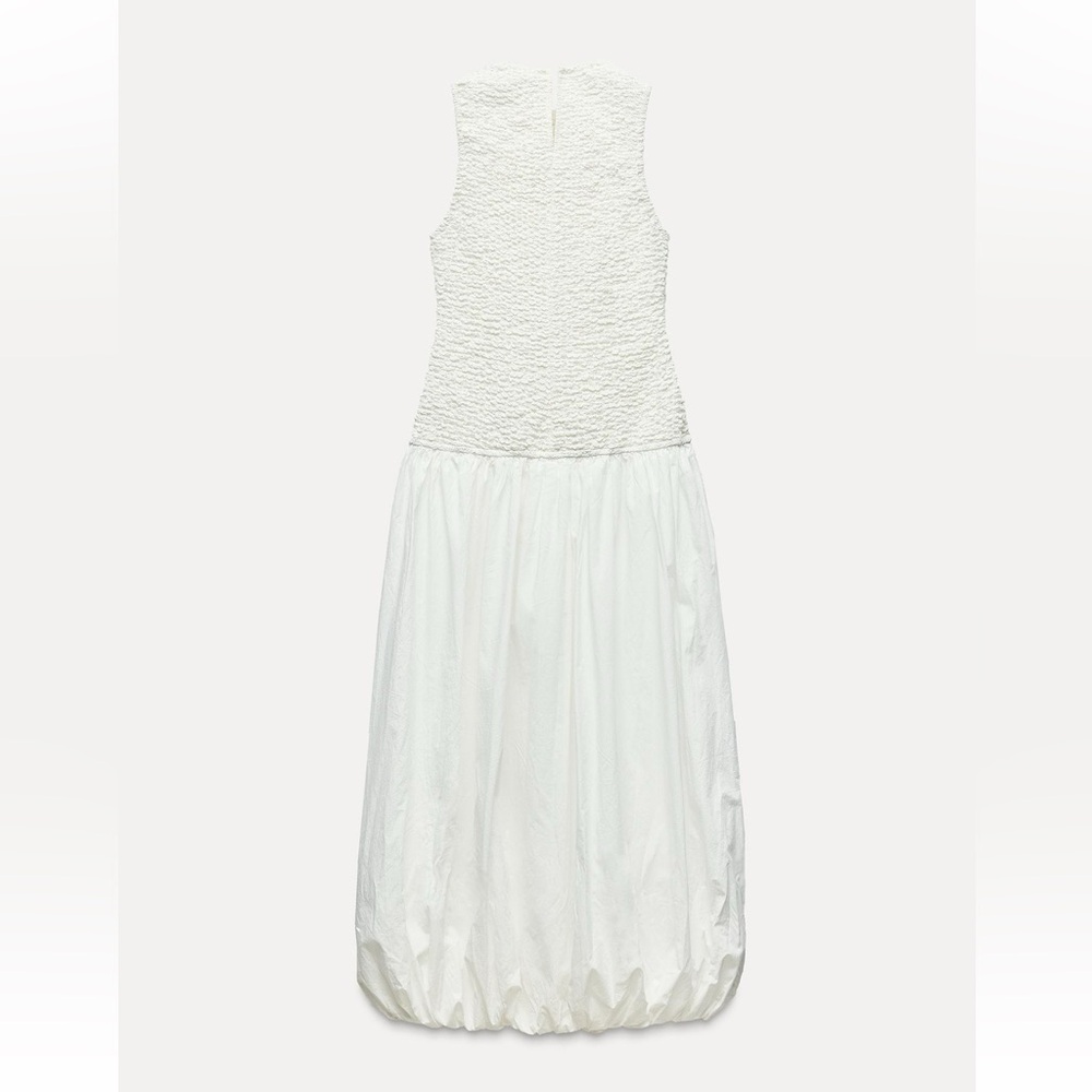 ZARA Poplin Balloon Dress